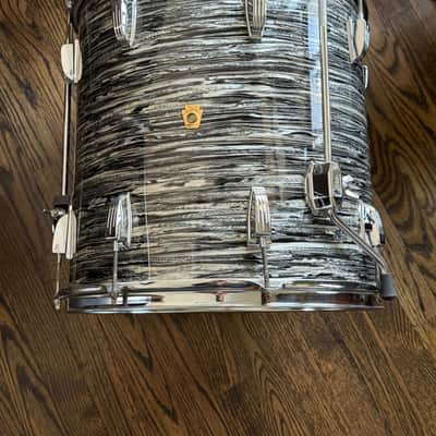 Ludwig Oyster Black Pearl 16x16" Floor Tom 1963-4 image 1