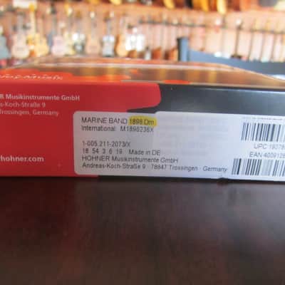 Hohner Marine Band 1896 Harmonica Key of 1896BX-D moll image 3
