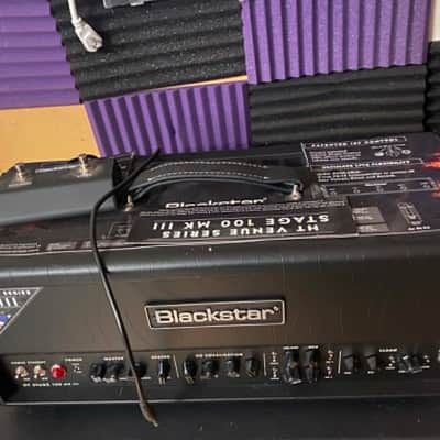 Blackstar HT Stage 100H MK III 3-Channel 100-Watt Guitar Amp Head 2023 - Present - Black image 6
