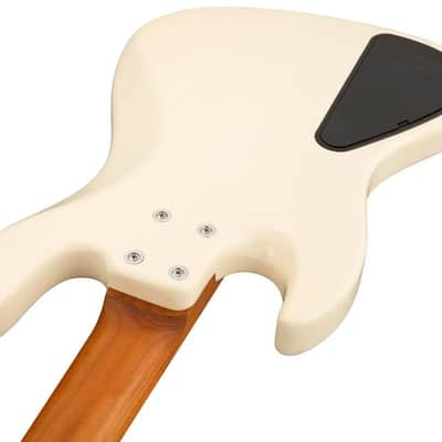 Sadowsky MetroExpress 21-Fret Vintage M/J Bass, Morado Fingerboard, 5-String - Solid Olympic White High Polish image 5