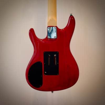 Ibanez JS100-TR Joe Satriani Signature 1994 - 2008 - Transparent Red image 11