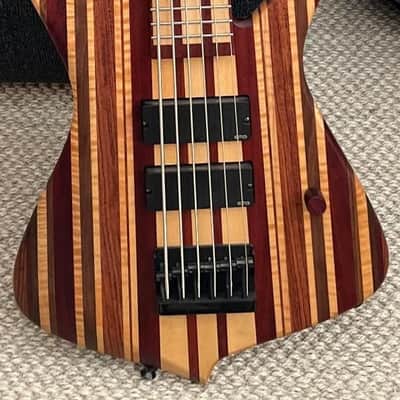 One-of-a-Kind Custom 6 String Iceman Bass by Renowned Luthier Ray Simonetti - New Case Included image 2