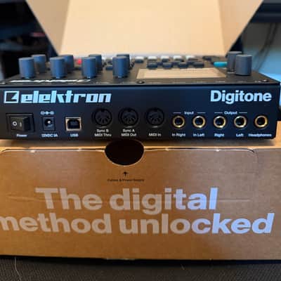 Elektron Digitone 8-Voice Digital Synthesizer 2017 - 2024 Black image 5