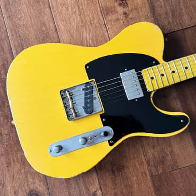 Nash Guitars Model T-52 Humbucker Neck Butterscotch Blonde Maple Neck NG5917 image 1