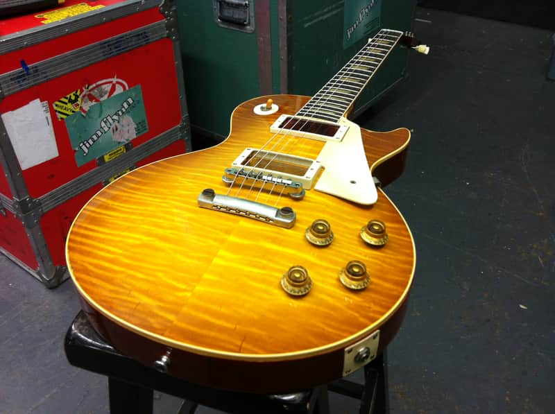 MAX Baranet Sunburst with Real Vintage Gibson Les Paul 1959 parts (parts COA from Uncle Lou) image 1