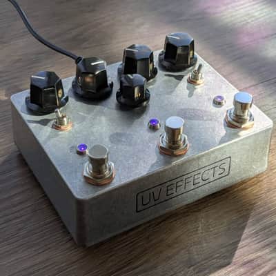 UV Effects PION Fuzz + Overdrive + Dirty Boost | NOS BC183 Silicon Fuzz, 1N34A Germanium Transparent OD, J201 JFET Boost | Three-Stage Gain Pedal image 3
