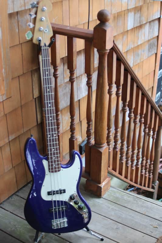 Fender Jazz bass MIM 1996 purple 1996 - Purple image 1