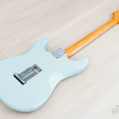 1966 Fender Stratocaster Vintage Electric Guitar Sonic Blue w/ Case image 14