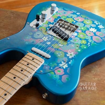 2016 Fender Japan Telecaster 69 Vintage Reissue FSR Blue Flower metallic - stunning MIJ! image 15