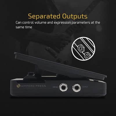 Hotone Volume Expression 2 in 1 Guitar Effects Pedal Passive EXP Ampero Press Guitar Pedal image 3