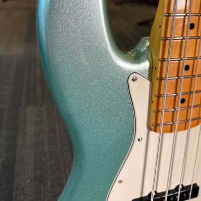 Fender American Professional II Jazz Bass Maple Fingerboard Mystic Surf Green image 8