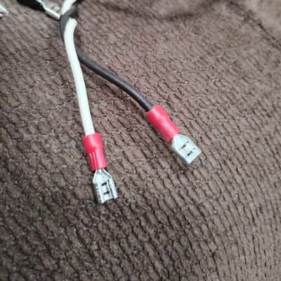 1970's Fender Speaker Wiring. Good for series or parallel hookup and 1/4" Male Jack image 3