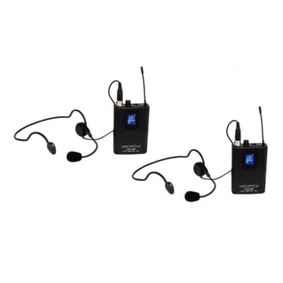 VOCOPRO UDX-DUAL-ULTRA Digital PLL Wireless Rackmount Microphone / Headset System image 3