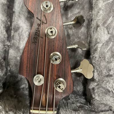Fender Mod Shoo 63 Precision Bass 2021 Silver Solid One Piece Rosewood Neck & Fretboard image 4