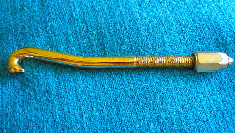 LP Gold Conga Lug Tension Rod J-Hook with Nut - USED image 1