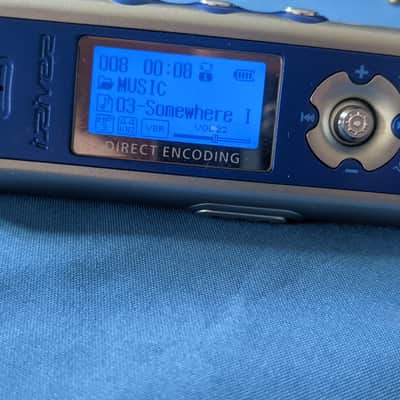 iRiver ifp-780 Digital mp3 Player rare blue color image 3