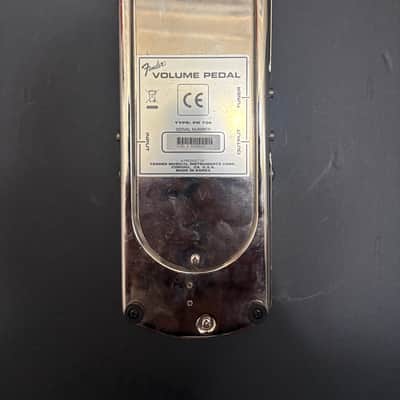 Fender PR726 Volume Pedal 2000’s - Chrome image 3