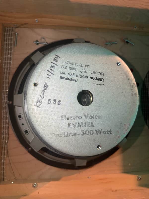 Electro-Voice EVM 1980's image 1