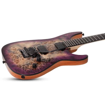 Schecter C-6 FR Pro - Wenge Fingerboard, Aurora Burst image 19