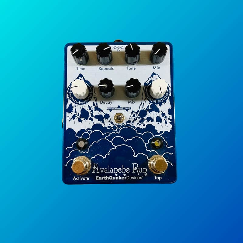 EarthQuaker Devices Avalanche Run Stereo Reverb & Delay with Tap Tempo