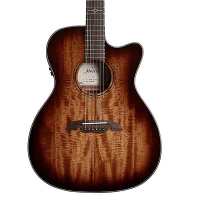 Alvarez Guitars AF66CE Artist Series OM/Folk Acoustic-Electric Guitar w/Cutaway  -Shadowburst image 1
