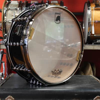Mapex Black Panther 6x14 Jeff Hamilton Maximus Snare Drum in Piano Black Gloss image 5