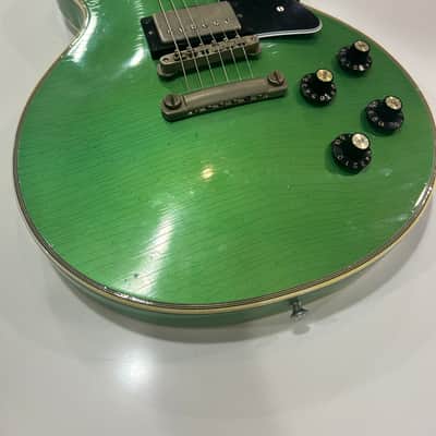 Rare Jade Green Gibson Custom Shop Murphy Lab '68 Les Paul Custom Reissue Light Aged image 3