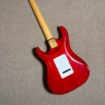 Valley Arts California Pro 90's Electric Guitar S-Shaped Red image 2