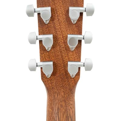 Martin DJR-E Dreadnought Junior Acoustic-Electric Guitar Natural image 6