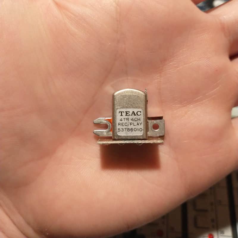 Tascam Teac 4T 4CH R/P head 53786010 - Untested image 1