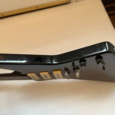SUPER RARE! Gibson Explorer III P90 1984 Ebony Black Case USA_283 image 18