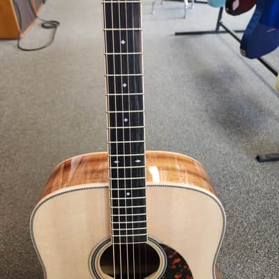 New 2026 Larrivee D-44 Dreadnought Acoustic Guitar - Natural Gloss w/ Larrivee Case image 5