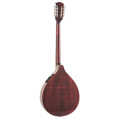 Left-Handed Hora M1087-EQ Octave Mandolin – Solid Wood – Made in Romania image 2