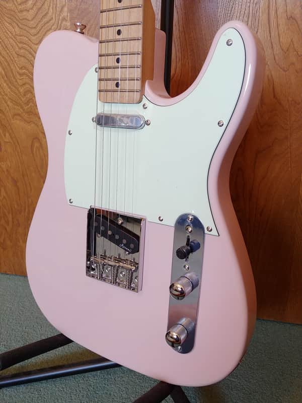 Harley Benton TE-62CC 2025 - Gloss Shell Pink image 1