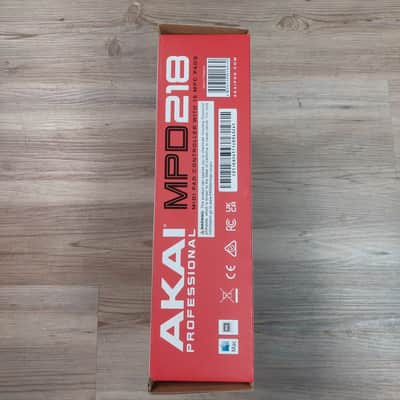 AKAI MPD218 Midi Pad Controller - Black & Red w/ original box, Manual & USB Cable SN# 694318016930 (USED) image 5