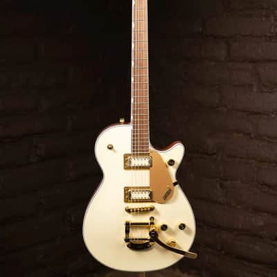 Gretsch Electromatic Pristine LTD Jet Electric Guitar with Bigsby - White Gold image 1