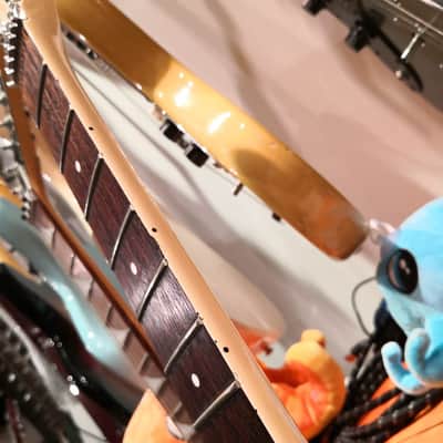 Fernandes BSV-70 1985 Aged White LH Lefty Left-Handed Southpaw Zurdo Gaucher Linkshänder image 19