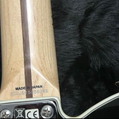 Fender Telecaster Thinline Super Deluxe 2015 Black MIJ image 7