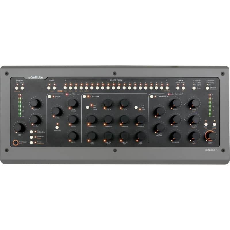 Softube Console 1 MKII Hardware and Software Mixer with Integrated UAD Control image 1