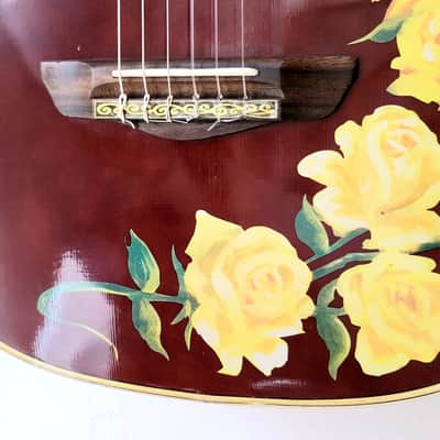 Rare Esteban Spanish Rosas Classical Guitar Character Flowers image 5
