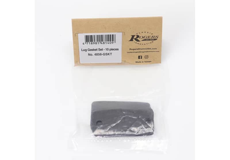Rogers No.4856-GSKT Beavertail Center 10pcs Snare Lug Double Side Lug image 1