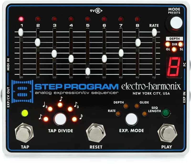 エレクトロハーモニクス 8 Step Program フットコントローラー 8 Step Program Foot Controller | Discontinued 2026 | Foot
