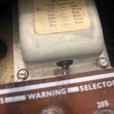 Vox AC30 1964 6 input Treble Model - Jennings JMI image 10