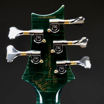 PRS Private Stock Gary Grainger 5 String Bass Teal Burst image 14