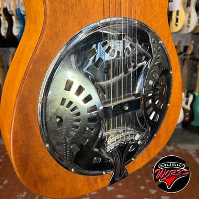 Dobro Hound Dog Round Neck Vintage Brown image 5