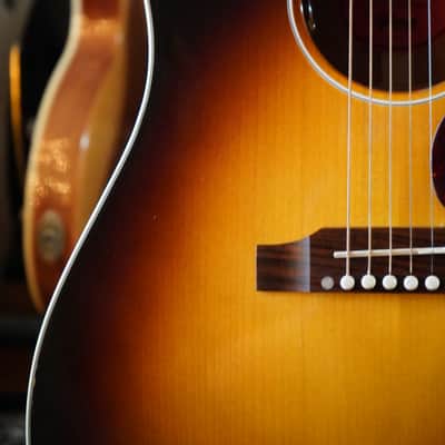 2024 Gibson Custom Shop J-45 Standard Red Spruce - Vintage Sunburst image 6