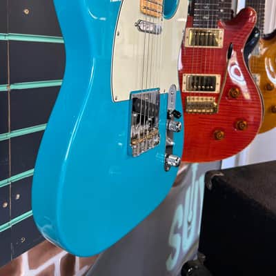 Fender American Professional II Telecaster Miami Blue 2022 Electric Guitar image 3