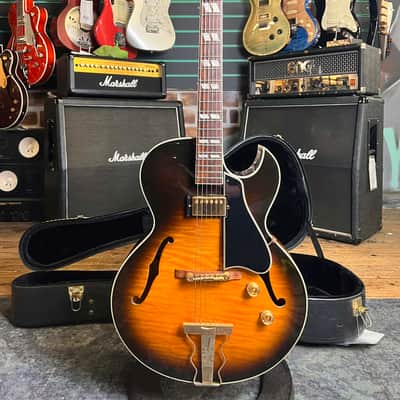 Gibson ES-165 Herb Ellis Vintage Sunburst 1998 Hollow Body Electric Guitar image 1
