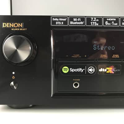 DENON AVR-X1200W 7.2Ch 4K Ultra HD Integrated Network AV Receiver WiFi Bluetooth image 2