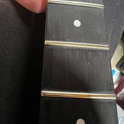 Lasido Jackson style 80s Pointy neck maple with ebony fingerboard image 17
